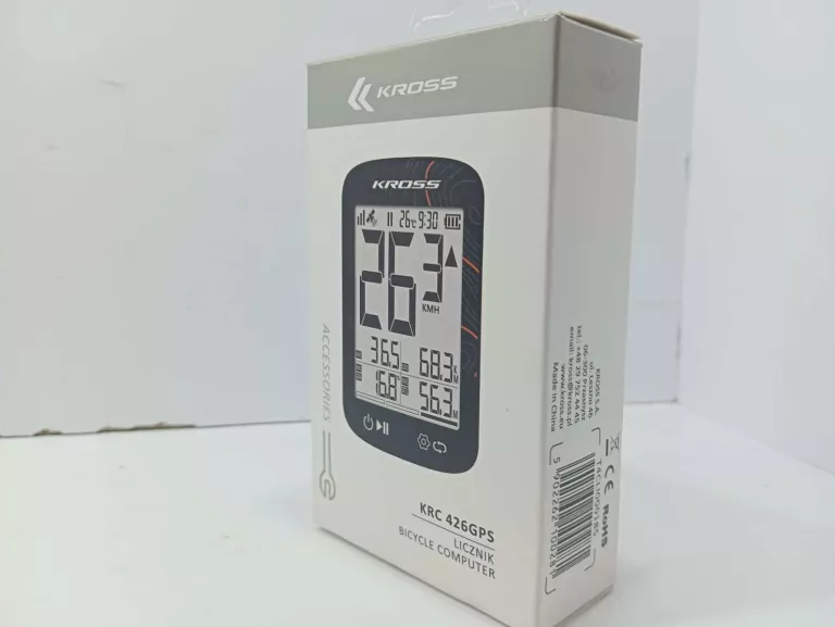 LICZNIK ROWEROWY KROSS KRC 426 GPS 2,4" BLUETOOTH ANT+ IPX7
