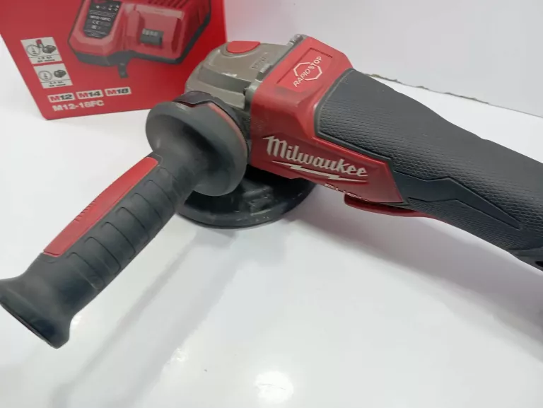 SZLIFIERKA M18 FUEL + AKU 12AH + ŁADOWARKA