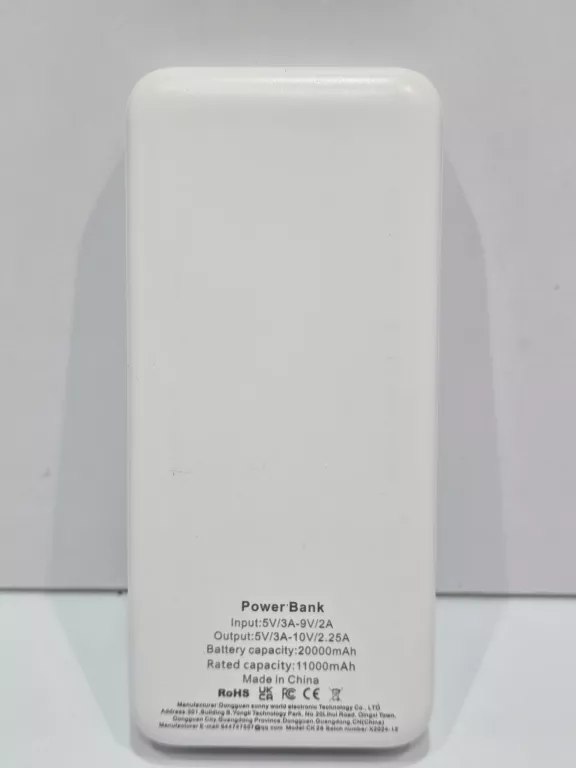 POWERBANK CK26 20000MAH