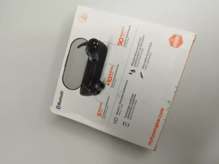 SŁUCHAWKI BEZPRZEWODOWE HYPERGEAR ACTIVE