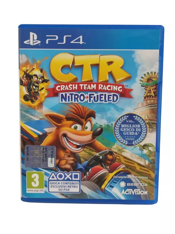 GRA PS4 CRASH TEAM RACING NITRO-FUELED