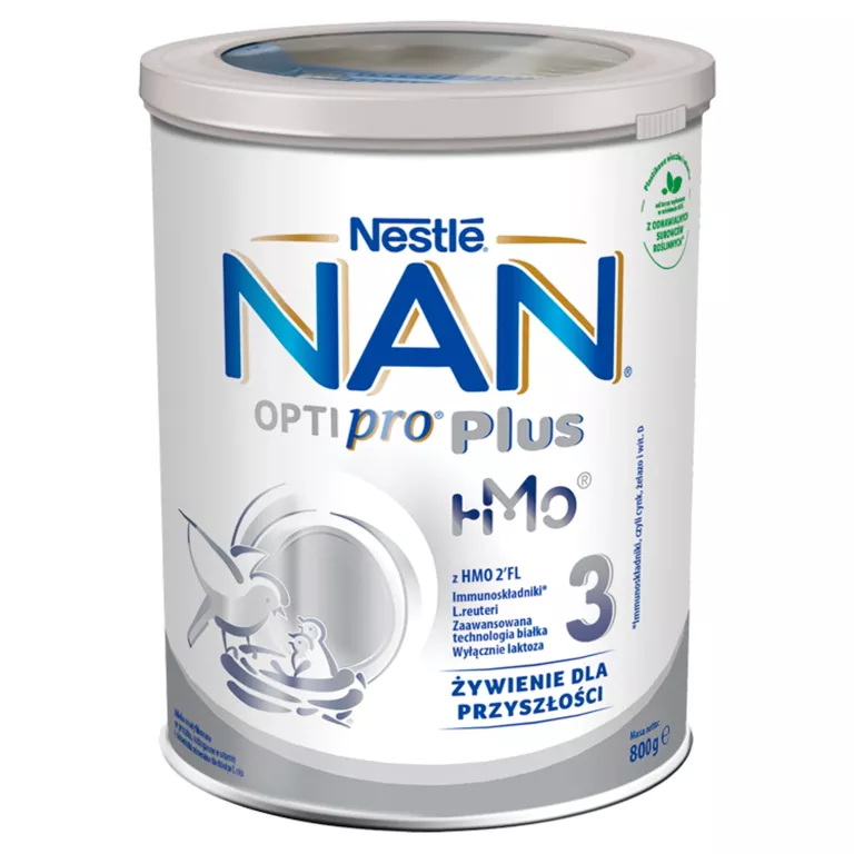 MLEKO NESTLÉ NAN OPTIPRO PLUS 3 HMO 800 G