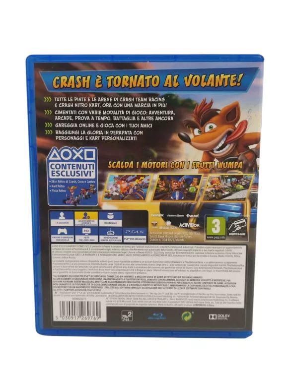GRA PS4 CRASH TEAM RACING NITRO-FUELED