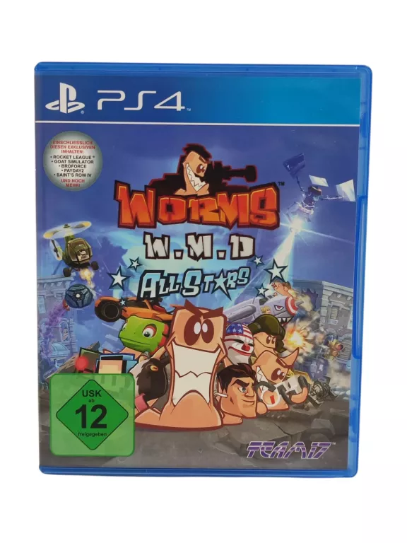 GRA WORMS W.M.D ALL STARS PS4