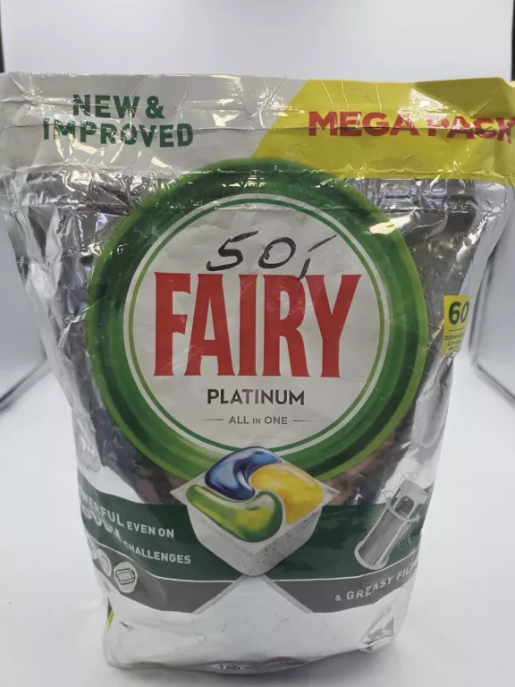 KAPSUŁKI FAIRY PLATINUM ALL IN ONE 60SZT