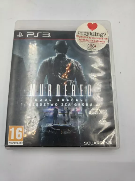 GRA NA PS3 MURDERED SOUL SUSPECT