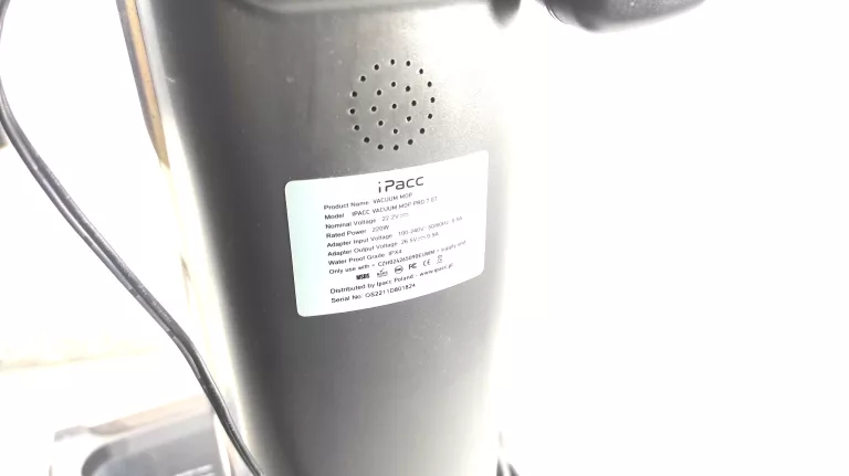ODKURZACZ PIONOWY MYJĄCY IPACC VACUUM MOP PRO 7 GT GW