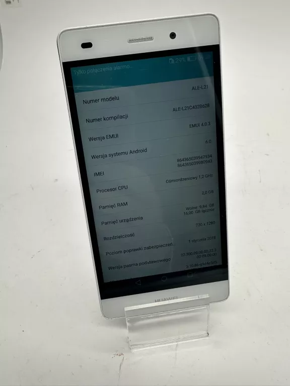 HUAWEI P8 LITE 2/16GB 2200MAH 13MP 5"