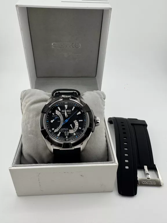 ZEGAREK SEIKO VELATURA KINETIC DIRECT DRIVE 5D44-0AH0 + PASEK