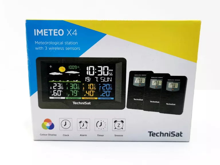 BEZPRZEWODOWA STACJA POGODOWA TECHNISAT IMETEO X4
