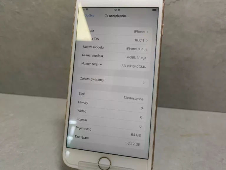 TELEFON IPHONE 8 PLUS 64GB 82%