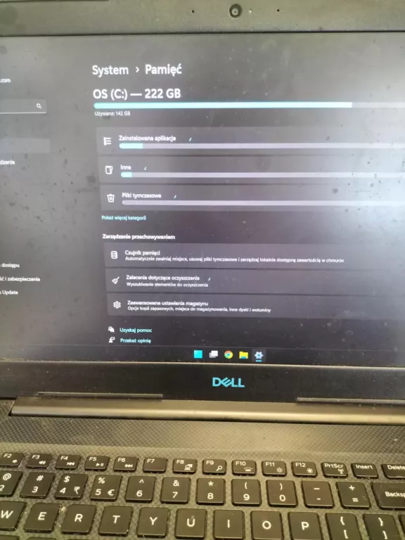LAPTOP DELL G3 15 INTELCORE I5-8GEN GTX 1050 8/256GB WIN 11 ZASILACZ