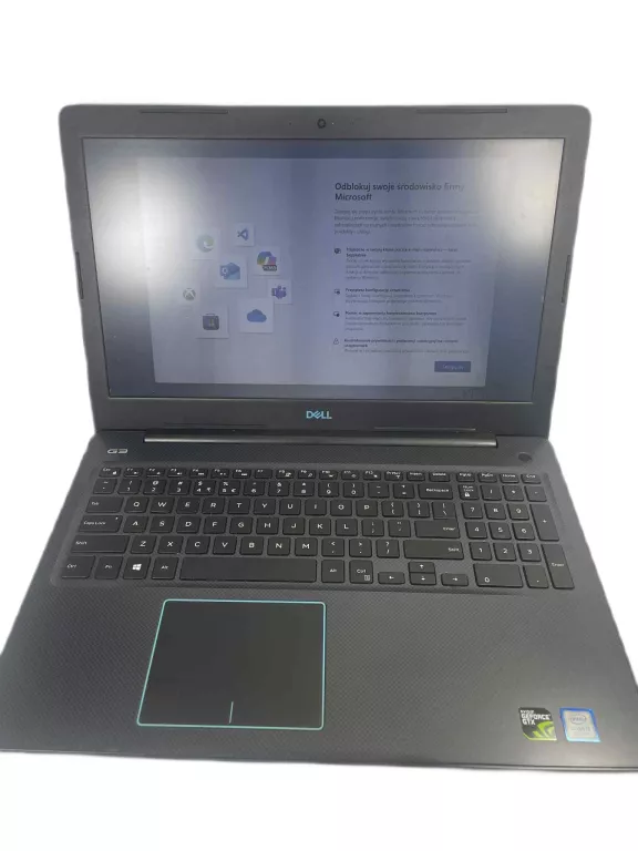 LAPTOP DELL G3 15 INTELCORE I5-8GEN GTX 1050 8/256GB WIN 11 ZASILACZ