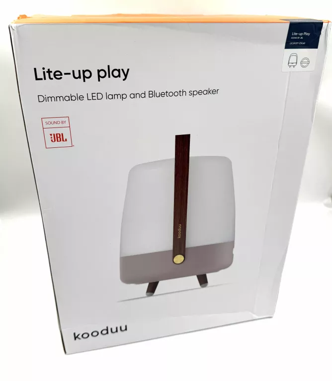 GŁOŚNIK PRZENOŚNY Z LAMPKĄ LED KOODUU LITE-UP PLAY Z DŹWIĘKIEM OD JBL 10W