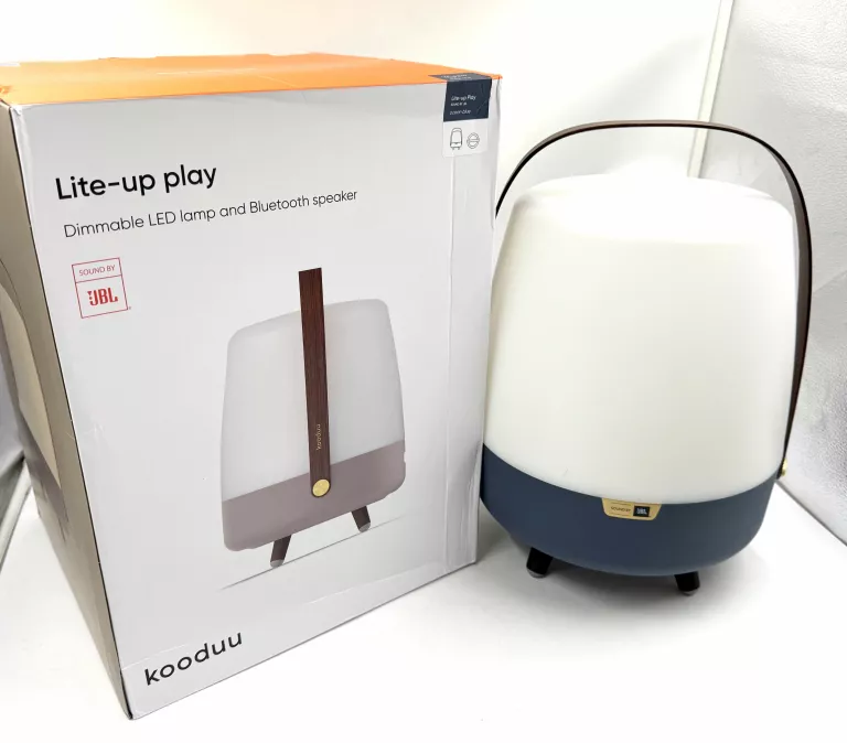 GŁOŚNIK PRZENOŚNY Z LAMPKĄ LED KOODUU LITE-UP PLAY Z DŹWIĘKIEM OD JBL 10W