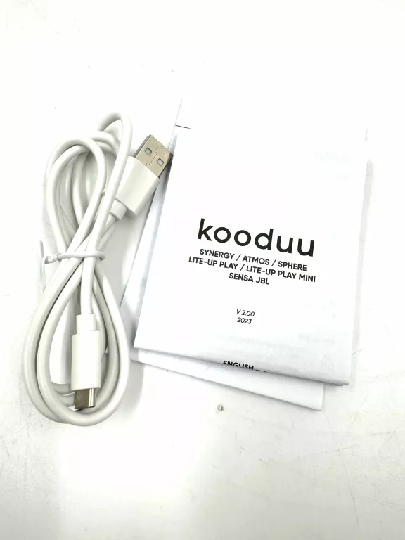 GŁOŚNIK PRZENOŚNY Z LAMPKĄ LED KOODUU LITE-UP PLAY Z DŹWIĘKIEM OD JBL 10W