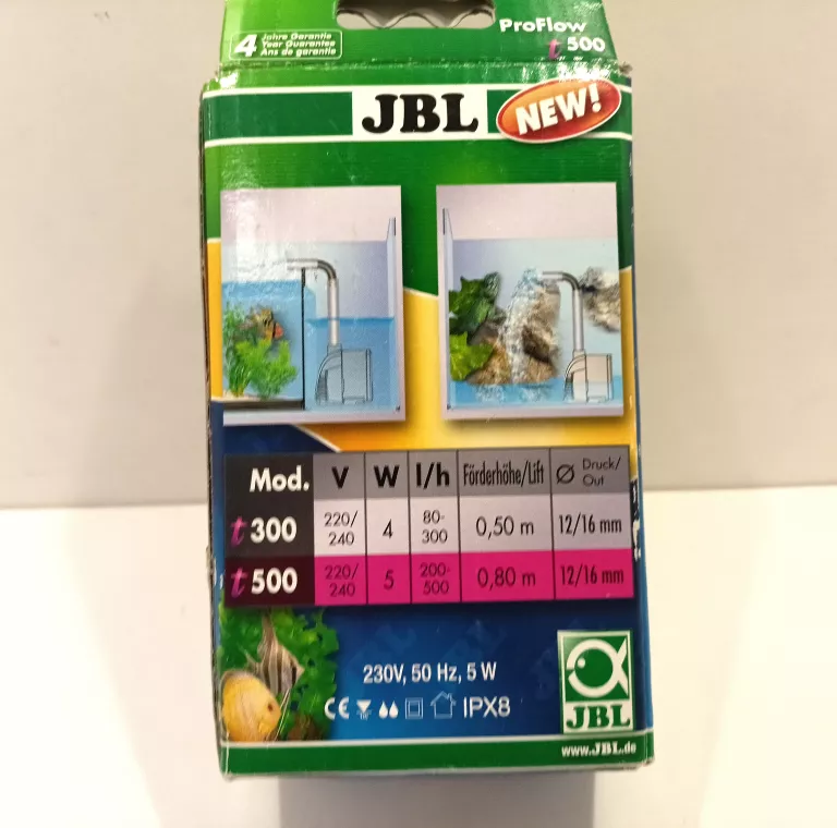 JBL 6058100 PROFLOW T500 POMPA DO CYRKULACJI WODY W AKWARIACH