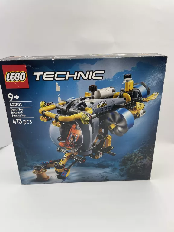LEGO TECHNIC 42201 GŁĘBINOWY OKRĘT PODWODNY DO BADAŃ