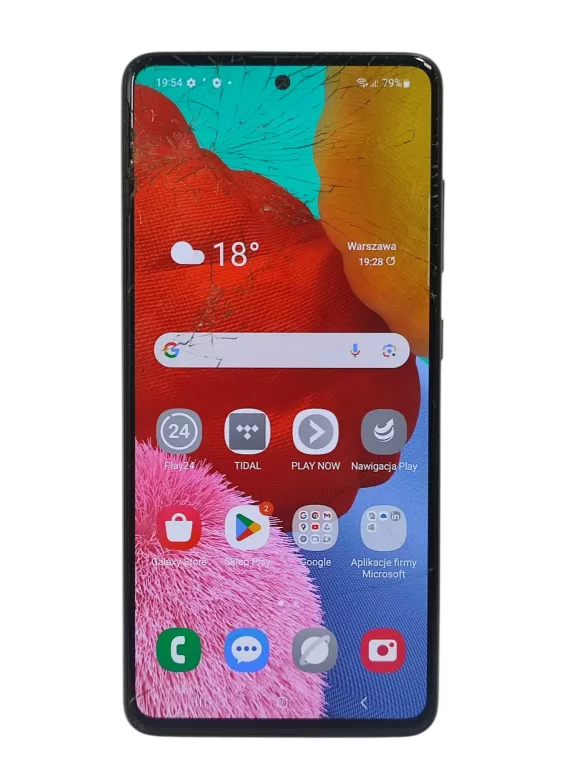 TELEFON SAMSUNG GALAXY A51 4/128 GB 6,50" 4000 MAH - PĘKNIĘTY WYŚWIETLACZ