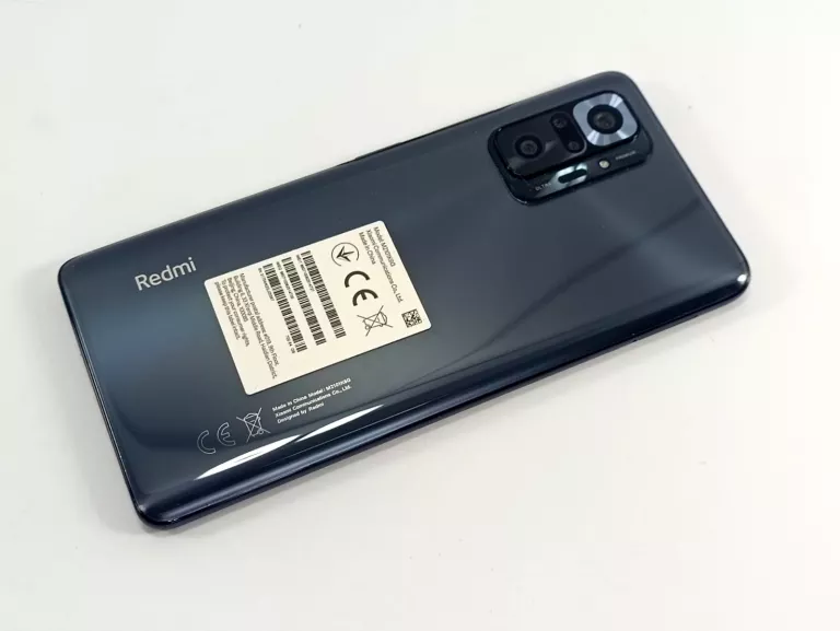 SMARTFON XIAOMI REDMI NOTE 10 PRO 6 GB / 64 GB 4G (LTE) SZARY