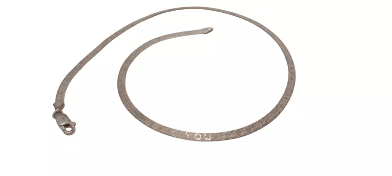 PIĘKNY SREBRNY ŁAŃCUSZEK "I LOVE YOU" | PR 925 | 6,90G | 42 CM