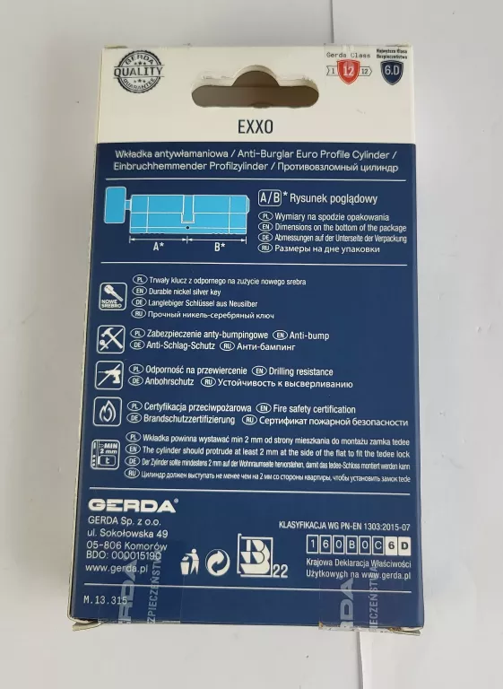 WKŁADKA GERDA G30/35