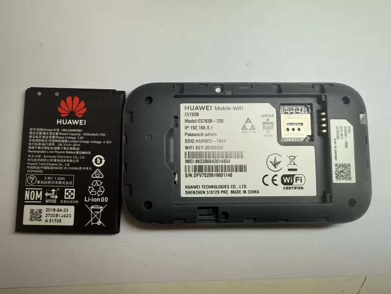 MOBILNY ROUTER WIFI HUAWEI E5783 4G LTE