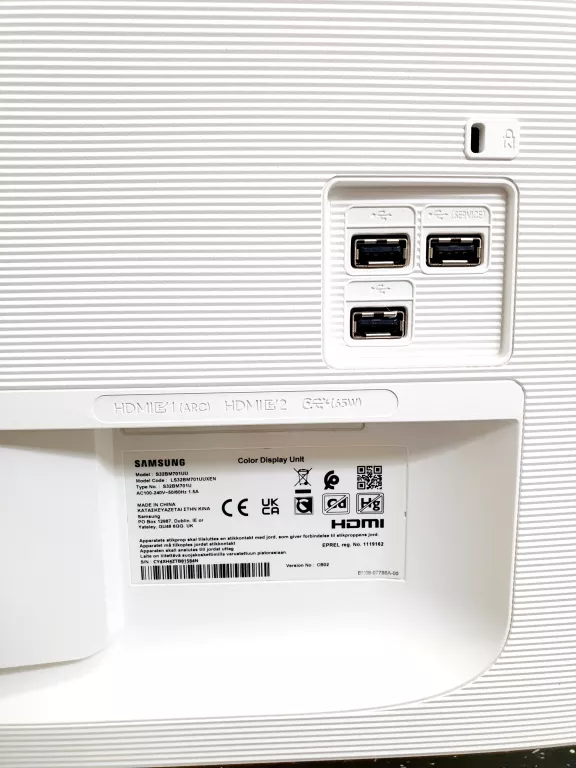 MONITOR SAMSUNG SMART M7 (S32BM700UU) (PILOT/HDMI/ZAS)