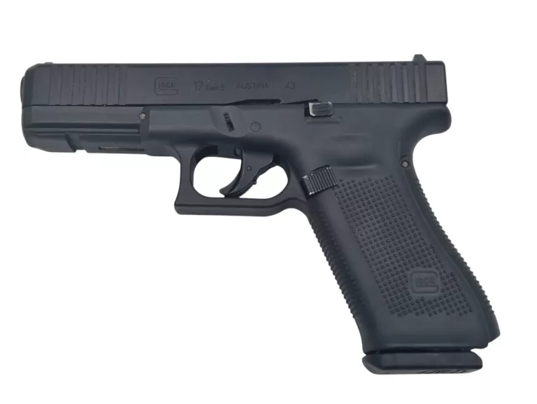 WIATRÓWKA PISTOLET NA KULE GUMOWE GLOCK 17 GEN 5 T4E .43 CO2