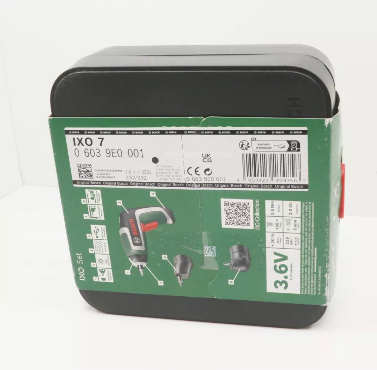 WKRĘTARKA BOSCH ZASILANIE AKUMULATOROWE 3,6 V 06039E0001