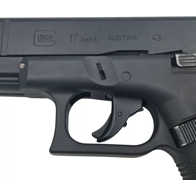 WIATRÓWKA PISTOLET NA KULE GUMOWE GLOCK 17 GEN 5 T4E .43 CO2