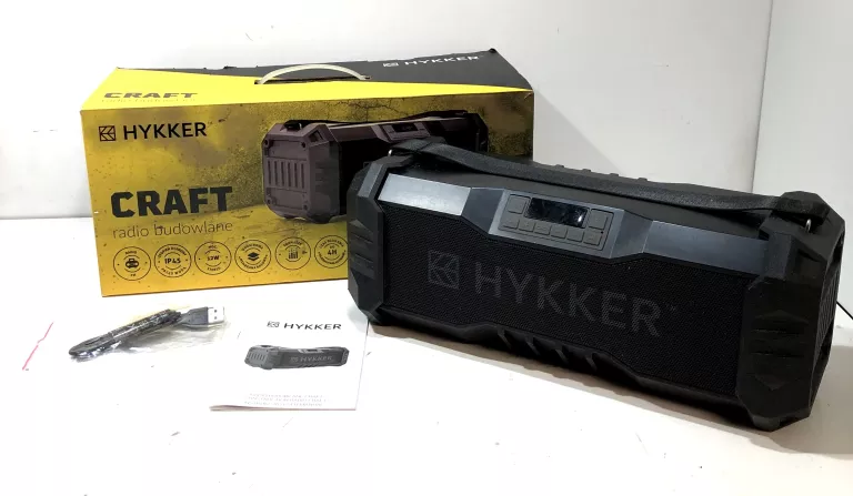 radio-budowlane-hykker-craft-ip45-bluetooth-fm-ean-gtin-5904555990951