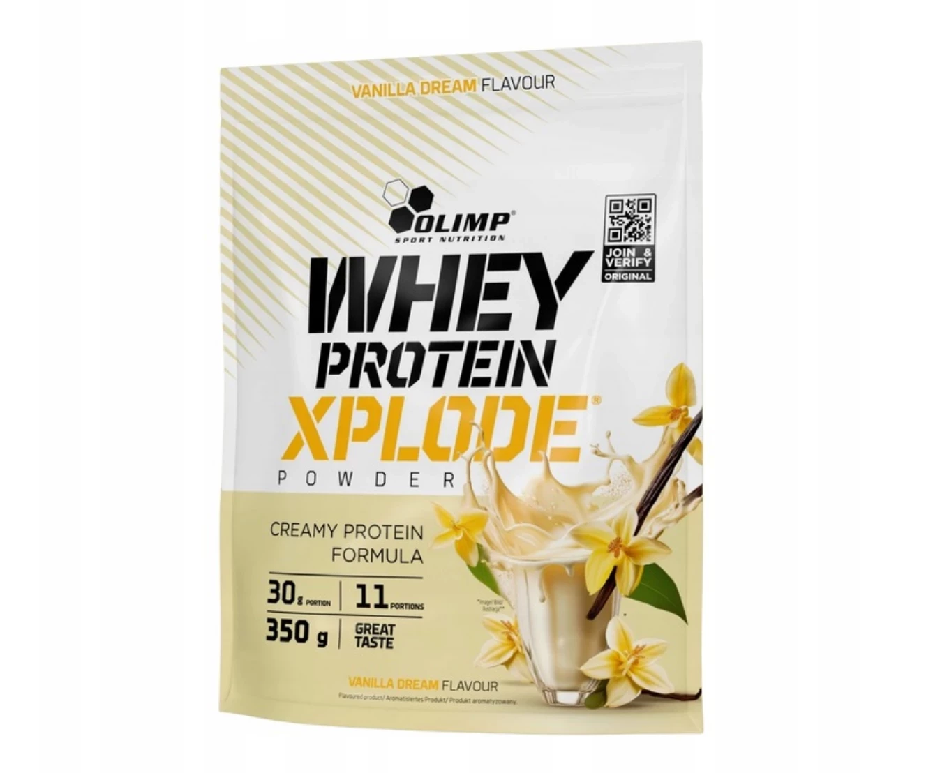 OLIMP WHEY PROTEIN XPLODE POWDER 350G INTENSYWNY SMAK WANILIOWY ...