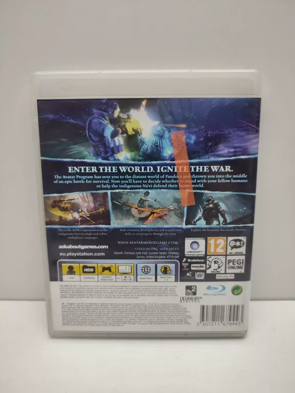 GRA NA PS3 JAMES CAMERON'S AVATAR THE GAME