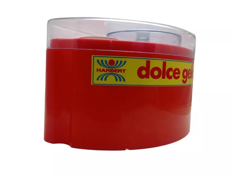 RETRO MASZYNA DO LODÓW HERBERT DOLCE GELATO '90 + KUBKI (BRAK POKRĘTŁA)