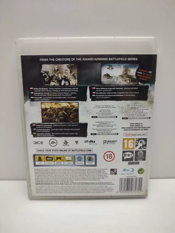 GRA NA PS3 BATTLEFIELD BAD COMPANY 2