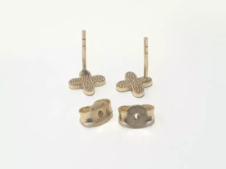 ZŁOTE KOLCZYKI 585 1,18G