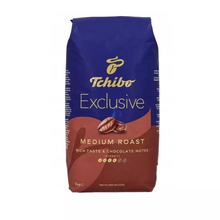 KAWA ZIARNISTA TCHIBO EXCLUSIVE MEDIUM ROAST 1KG