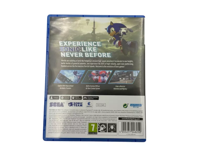 GRA NA PLAYSTATION 5 PS5 SONIC FRONTIERS