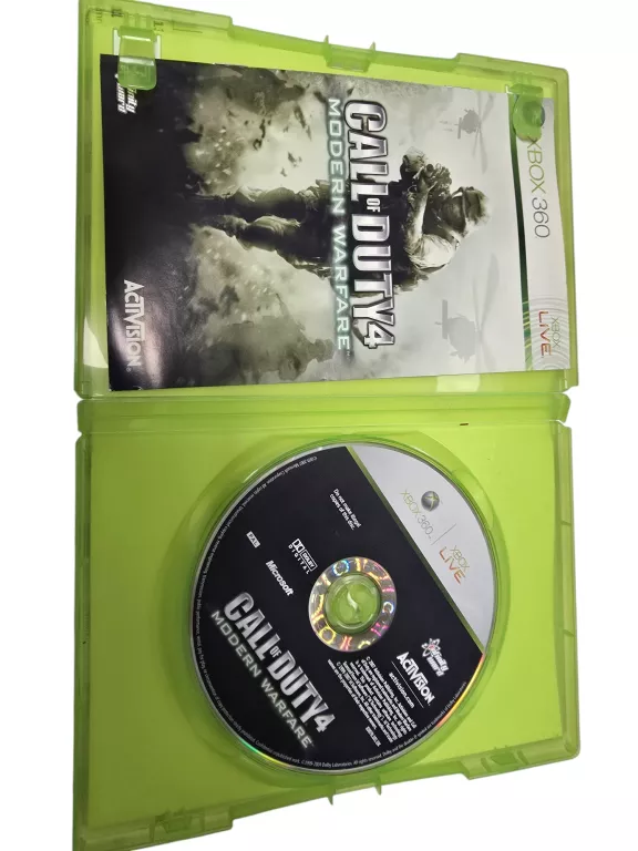 GRA CALL OF DUTY MODERN WARFARE 4 XBOX 360