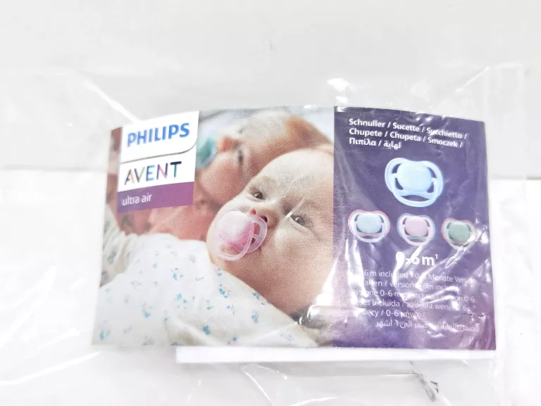 PHILIPS AVENT SMOCZEK ORTODONTYCZNY ULTRA AIR 0-6M SCF085/15