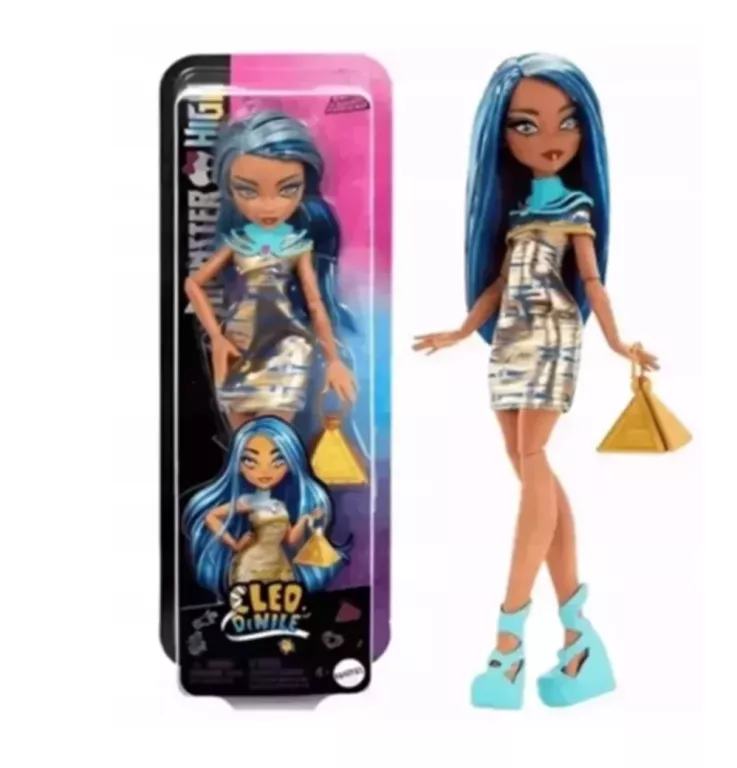 LALKA MATTEL MONSTER HIGH CLEO DE NILE HXH95 FABRYCZNIE ZAPAKOWANA