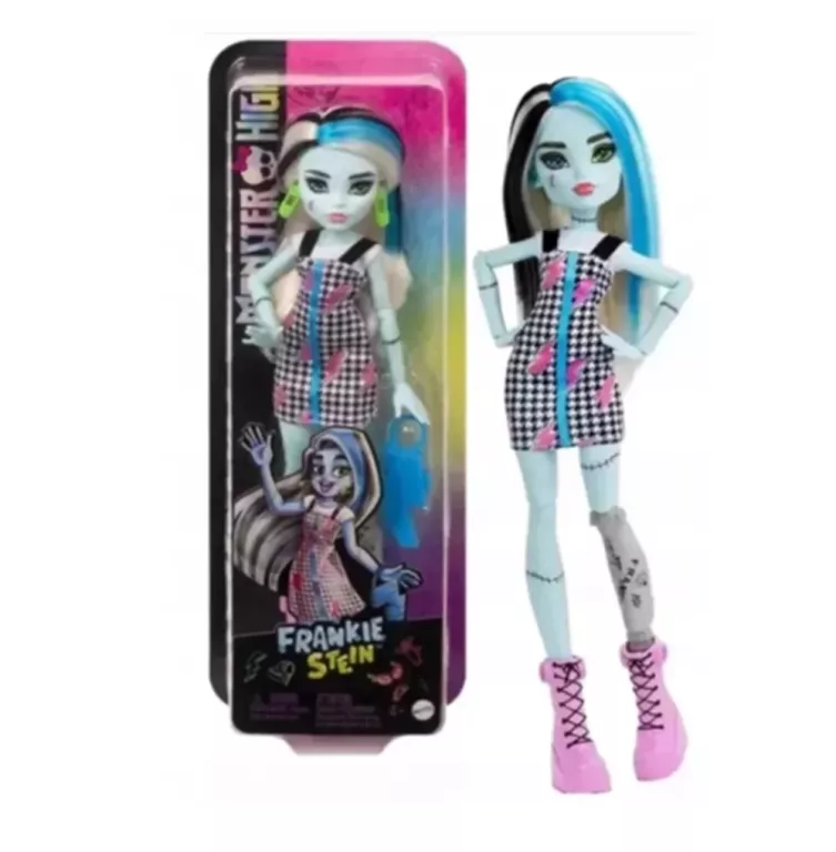 LALKA MATTEL MONSTER HIGH FRANKIE STEIN 27,5 CM