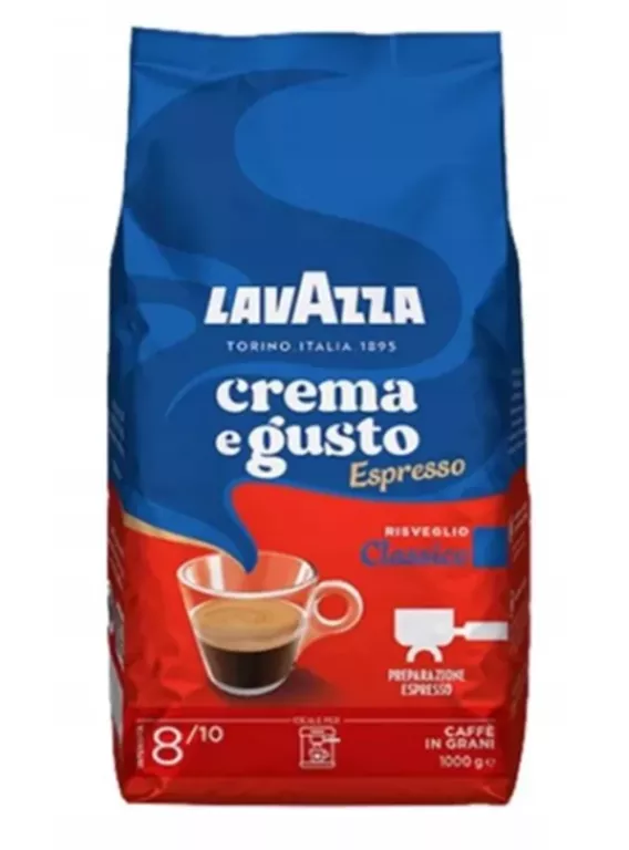 KAWA ZIARNISTA MIESZANA LAVAZZA CREMA E GUSTO CLASSICO 1000 G
