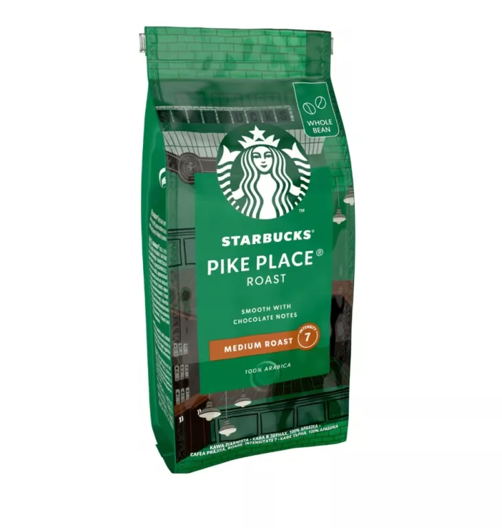 STARBUCKS PIKE PLACE ROAST KAWA ZIARNISTA 200 G