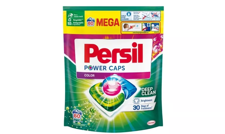 PERSIL POWER CAPS COLOR 60 WL LC2 KAPSUŁKI DO PRANIA KOLOROWEGO