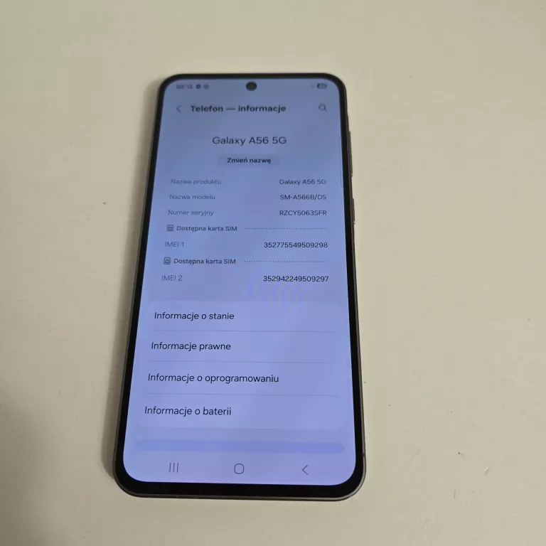 TELEFON SAMSUNG GALAXY A56 5G 256GB/8 GB
