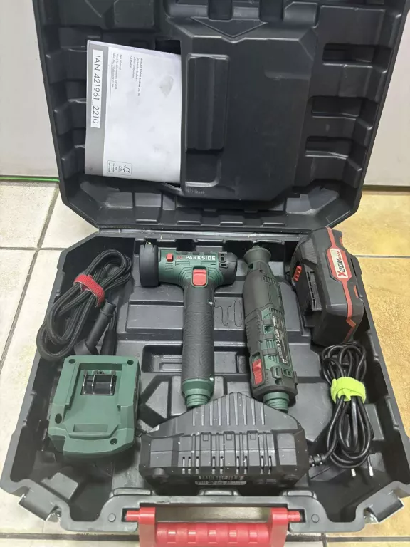 PARKSIDE AKUMULATOROWY ZESTAW MODELARSKI 20 V, PMBSA 20-LI A1