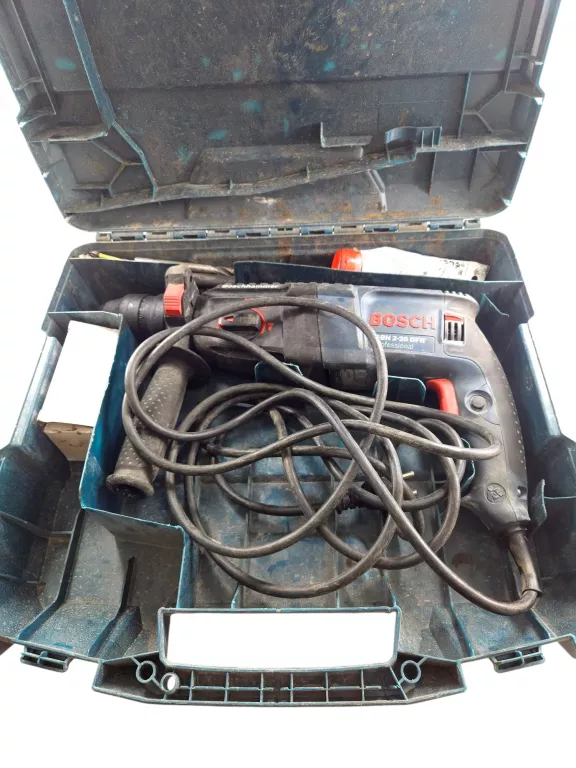 MŁOTOWIERTARKA BOSCH GBH 2-26 DFR + WALIZKA