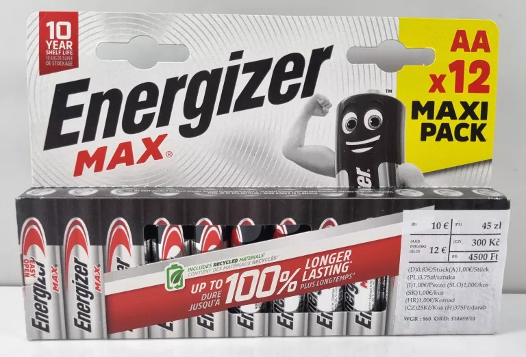 BATERIE ENERGIZER MAX AA 12SZT